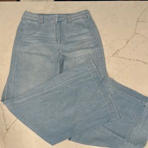 Pilcro Wide Leg Trouser Jeans